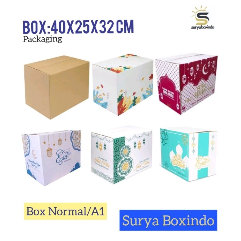 

Box parcel 40x25x32 cm(BESAR)/Box/Lebaran/fitri/Sembako/Parcel