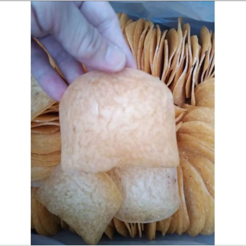 

1 KiloGram Krupuk Udang Mentah Siap Goreng