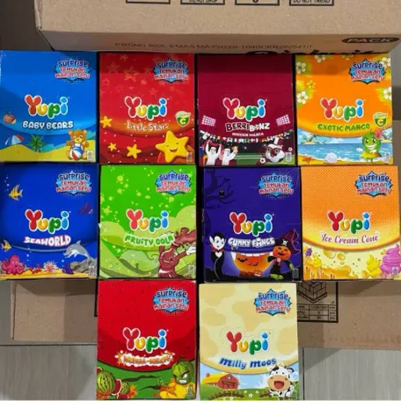 

Aneka yupi 1 kotak isi 24 pcs