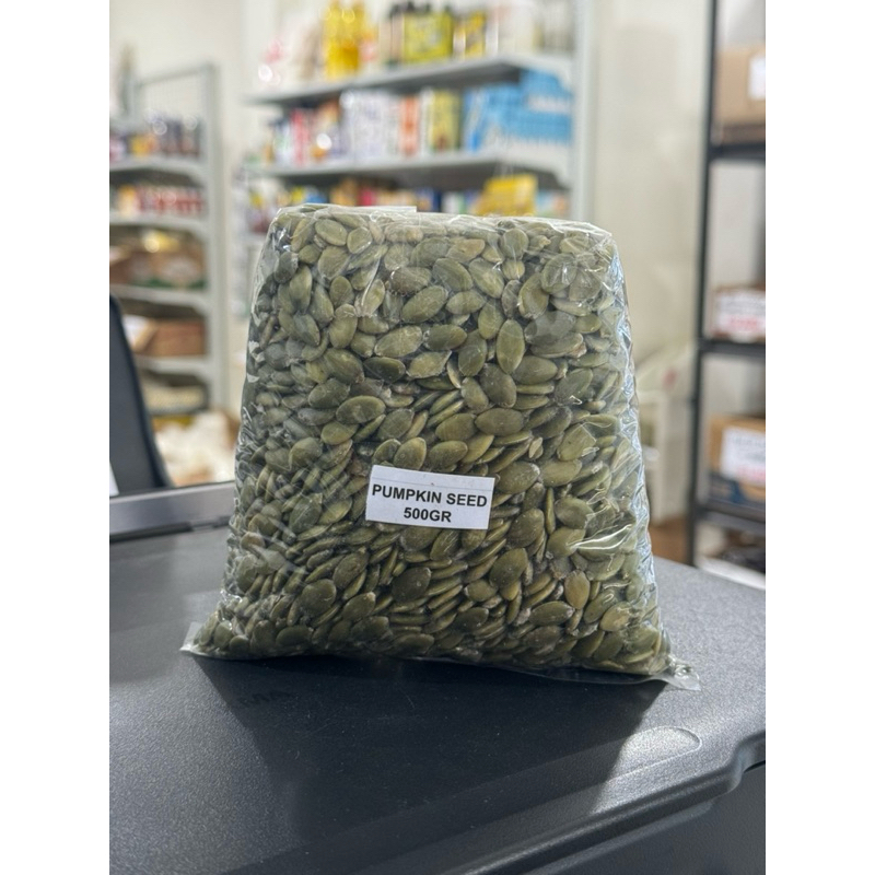 

Pumkin seed / biji pumkin 500Gr