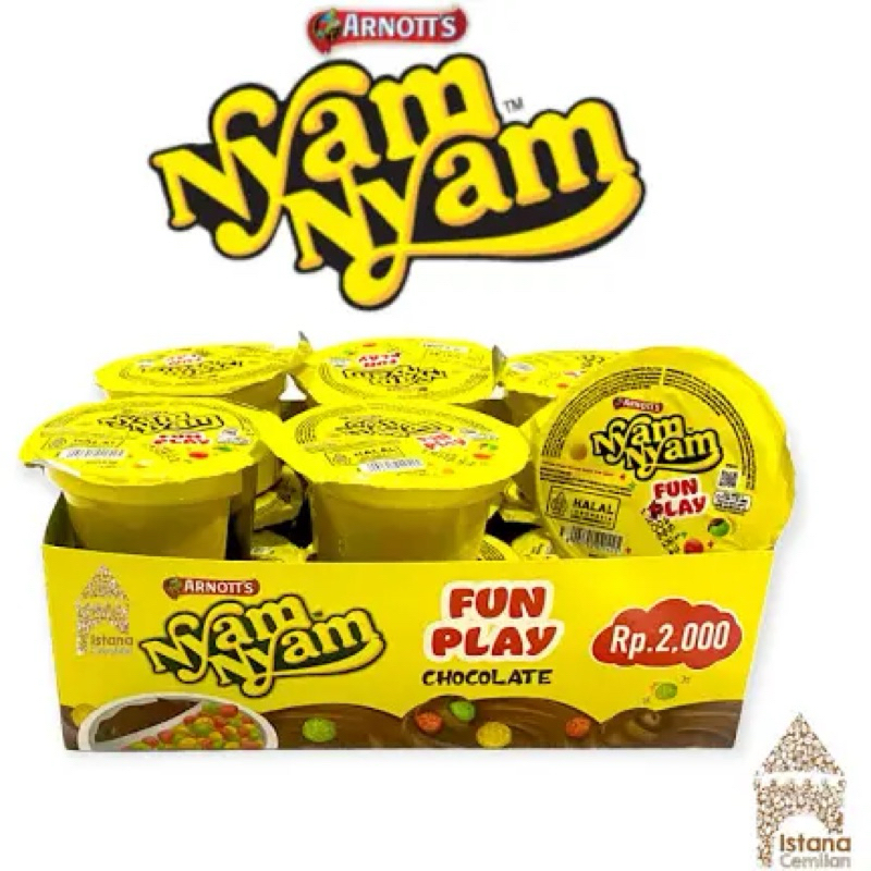 

Nyam Nyam fun play 1pack isi 12pcs