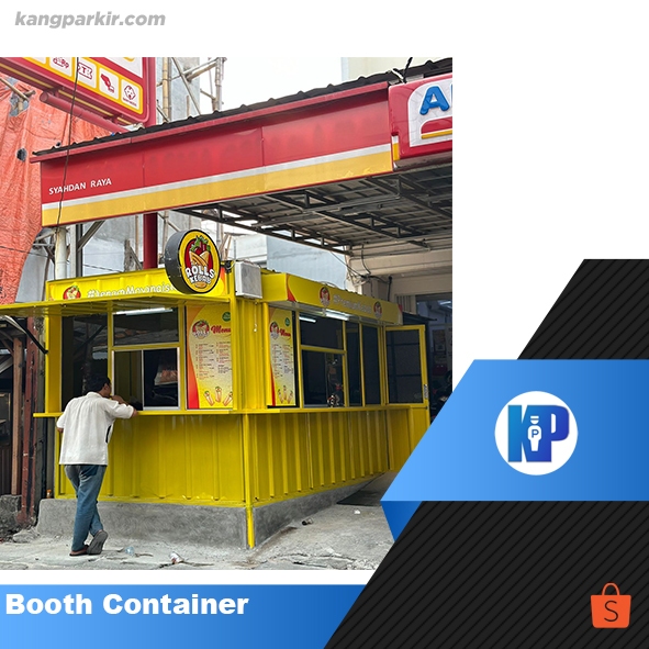 Booth Container/ Booth Jualan custom