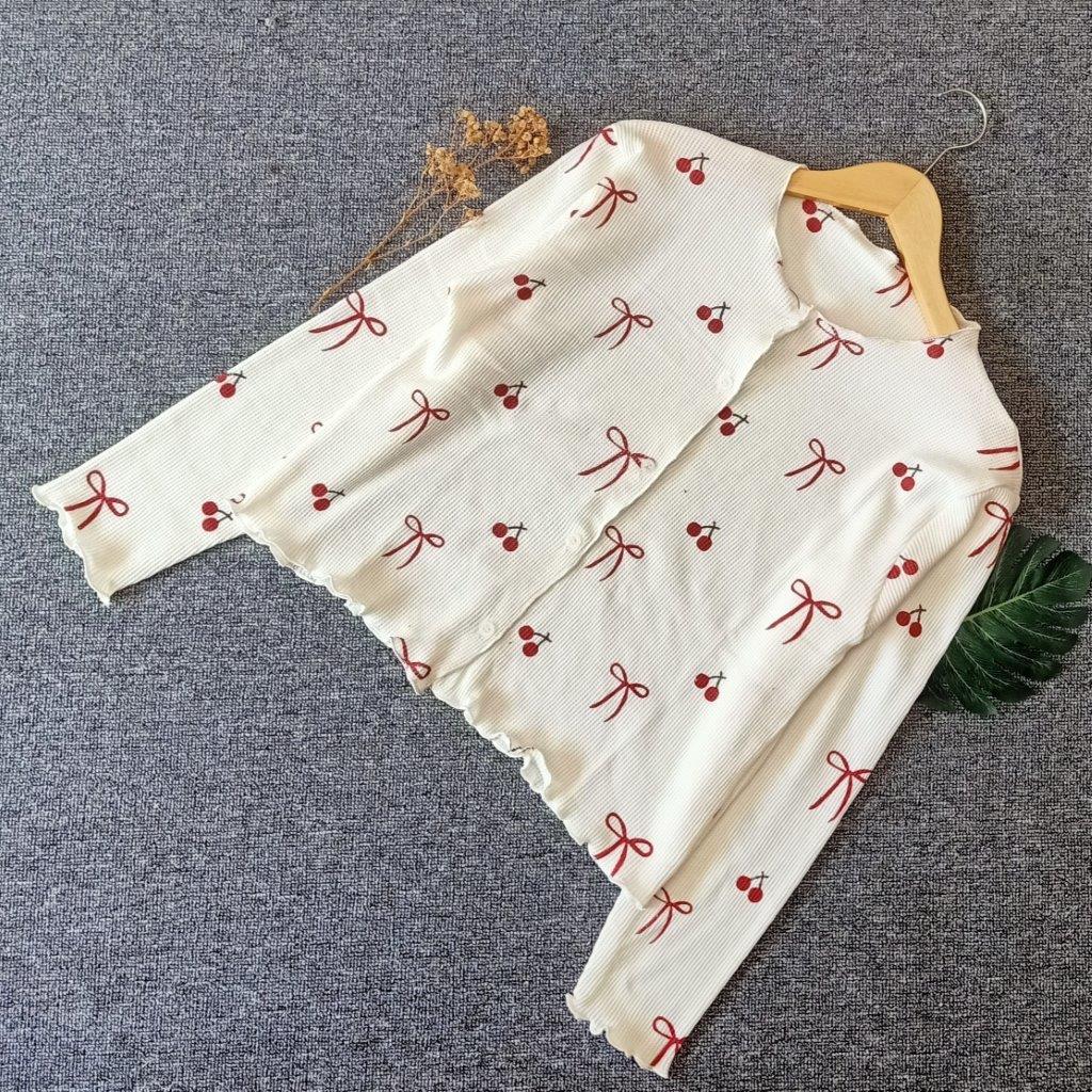 Rajoet Termurah Cardigan Rajut Chardigan Kekinian 2025 Cardign Trendy Pakaian Atasan Wnta Kardigen J