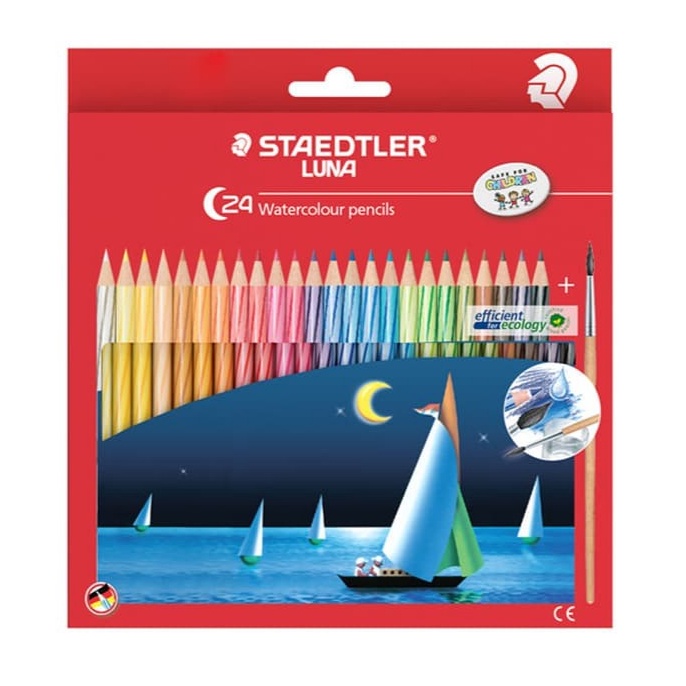 

Pensil Warna Staedtler Luna 24 Warna Watercolour