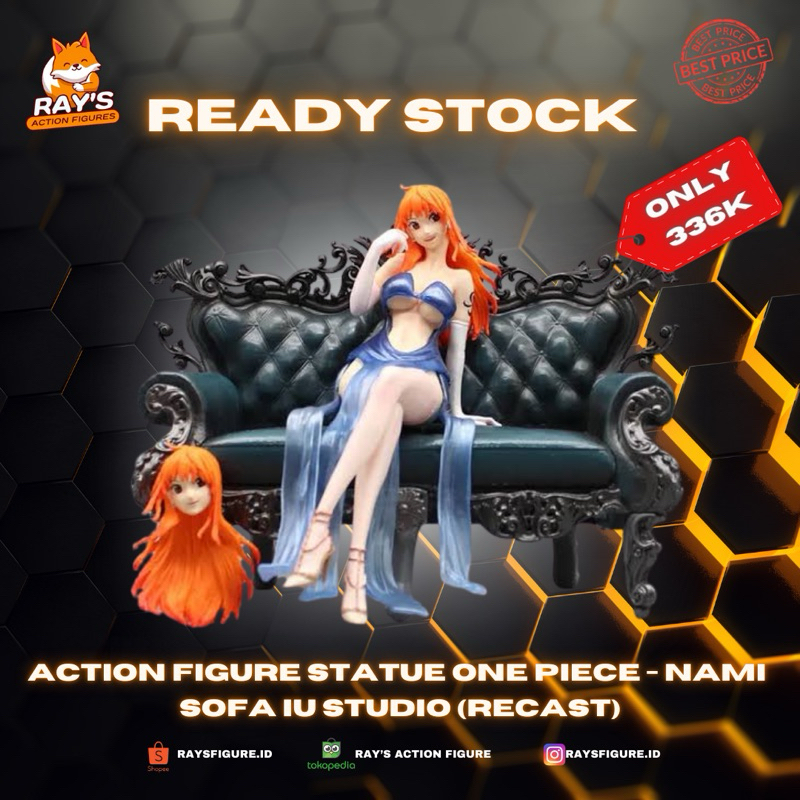 Action Figure One Piece - Nami Sofa IU Studio (Recast)