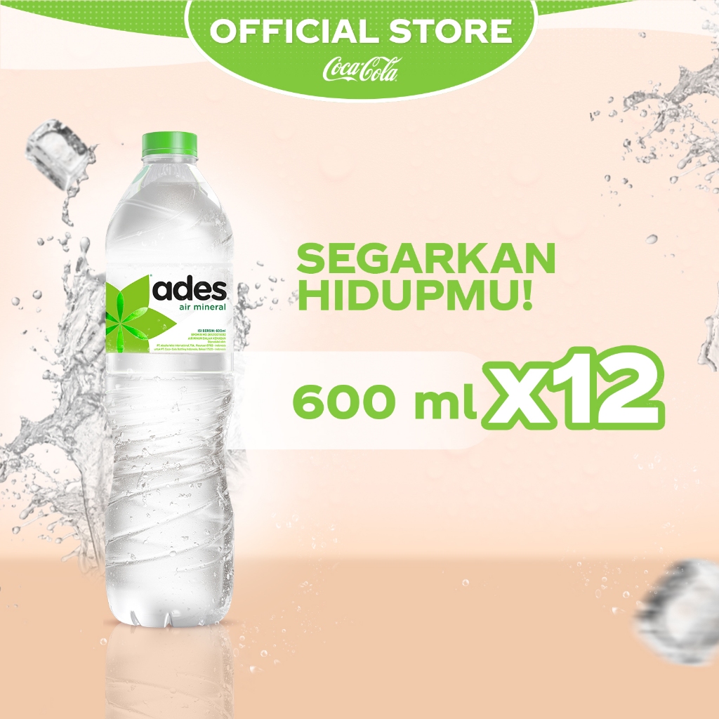 

Ades Air Mineral 600mL x 12pcs