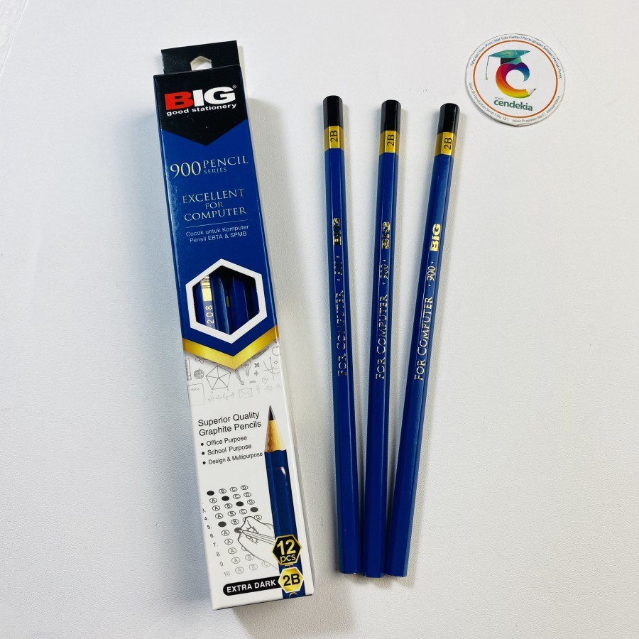 

Pensil BIG 2B 900 Excellent Biru - 1 pcs