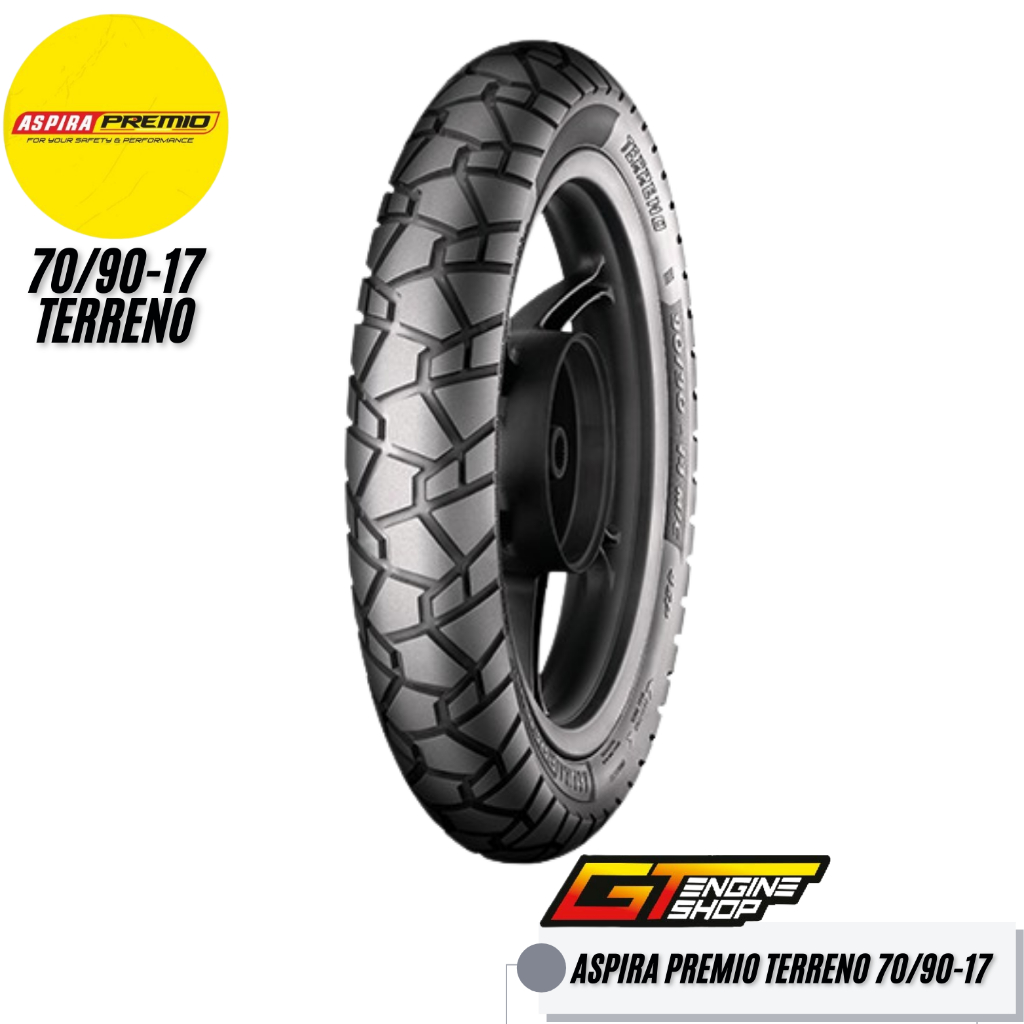 BAN ASPIRA PREMIO TERRENO 70/90-17 FRONT BAN ASPIRA TERRENO 70/90-17 FRONT PRODUKSI 2024