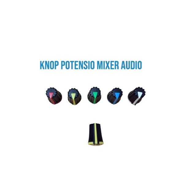 KNOP POTENSIO MIXER AUDIO YAMAHA KECIL WARNA