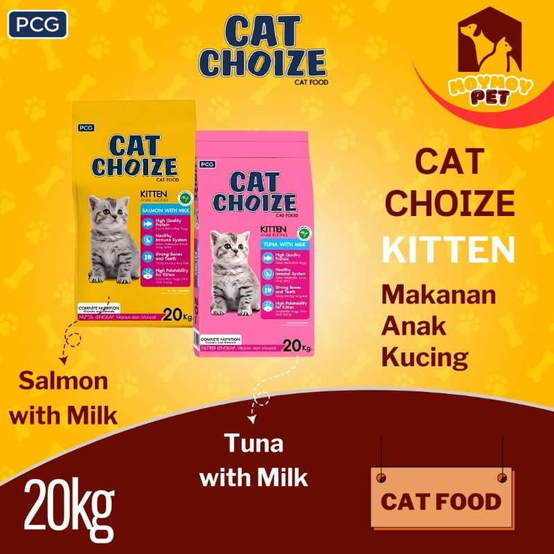 Cat Choize Cat Food Kitten 20kg Cat Choize Makanan Anak Kucing 20kg