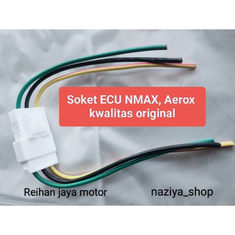 kabel socket spul Soket ECU eccu motor NMAX, Aerox, Lexi  Kwalitas original