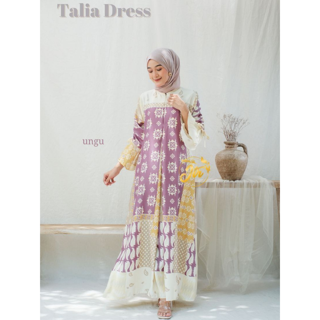 TALIA DRESS BY JLANTIR MAT DIOR SILK ORIGINAL