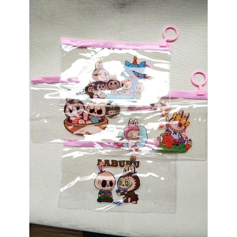

Labubu | Pouch labubu | Tempat pensil labubu | tempat serbaguna labubu | wadah serbaguna | pouch bening | pcs