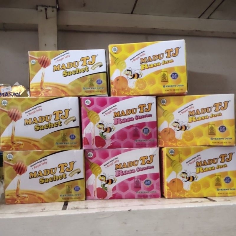 

Madu TJ sachet ori isi 12 pcs