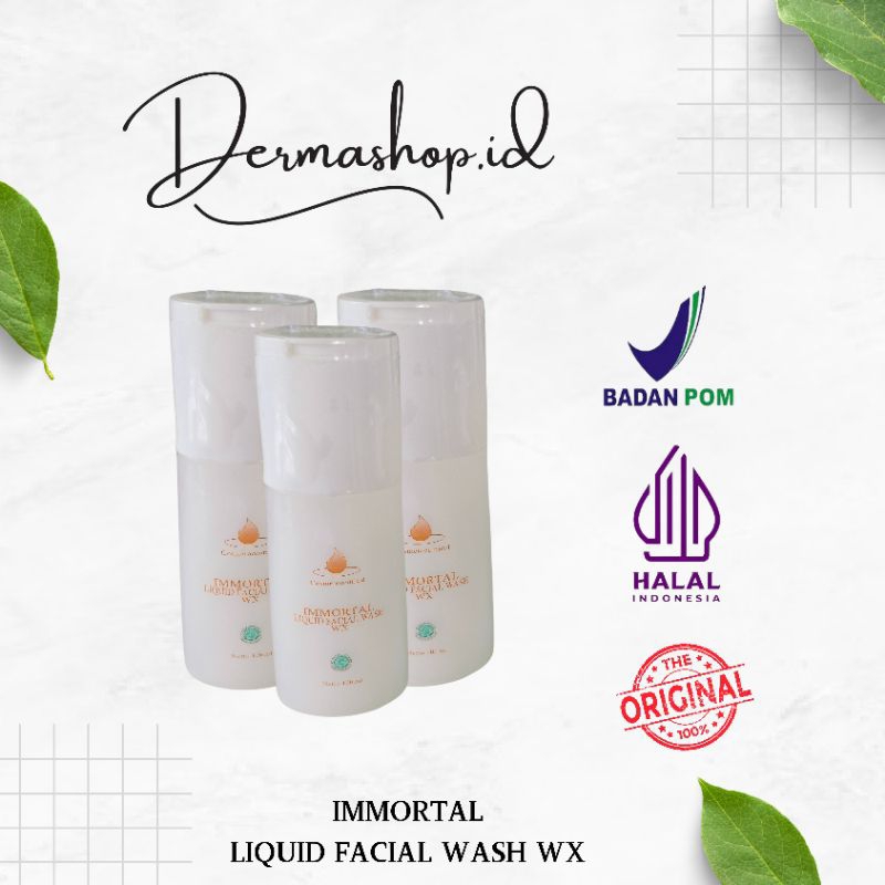 Immortal Liquid Facial Wash WX