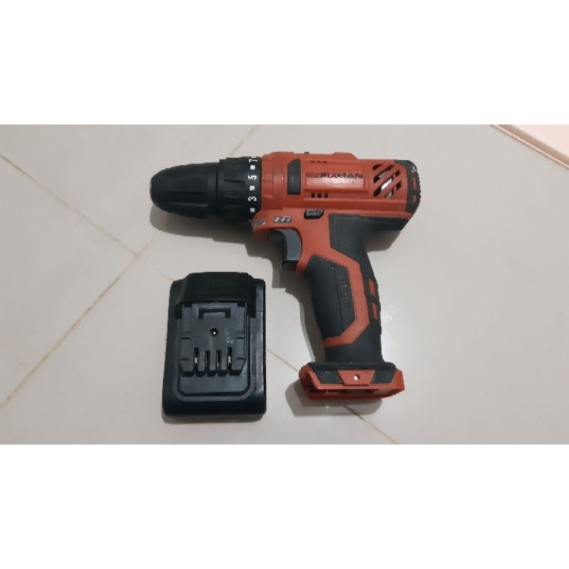 Bor Baterai Fixman 12v Bekas Tanpa Charger