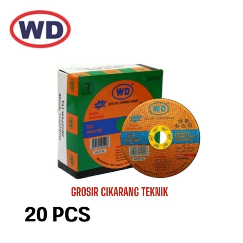 WD potong 4 inch/cutting whell WD 4 INCH
