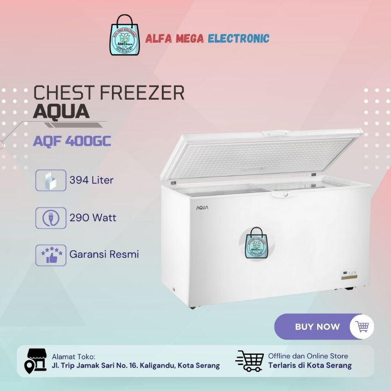 Chest Freezer Aqua AQF 400GC