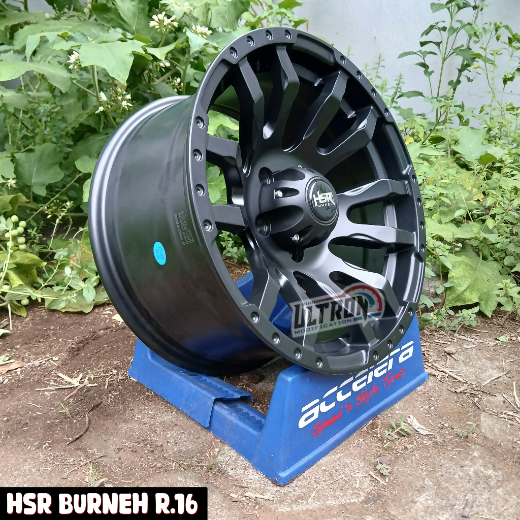 Velg Racing Terlaris Ring 16 Mobil Grandmax Rush Terios Xtrail Dll Hsr Wheel Burneh R16