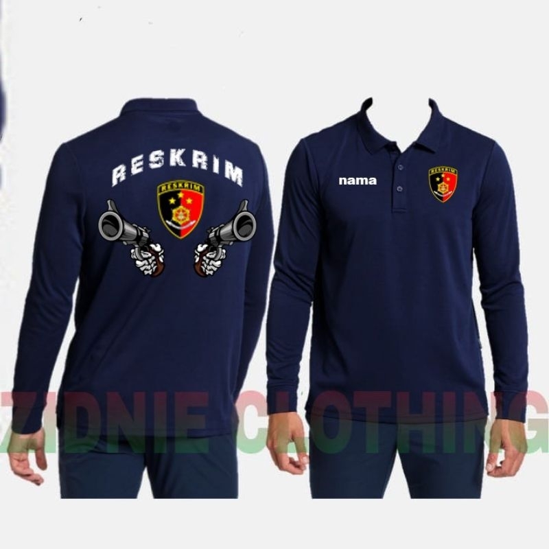 KAOS POLO KERAH POLISI RESKRIM