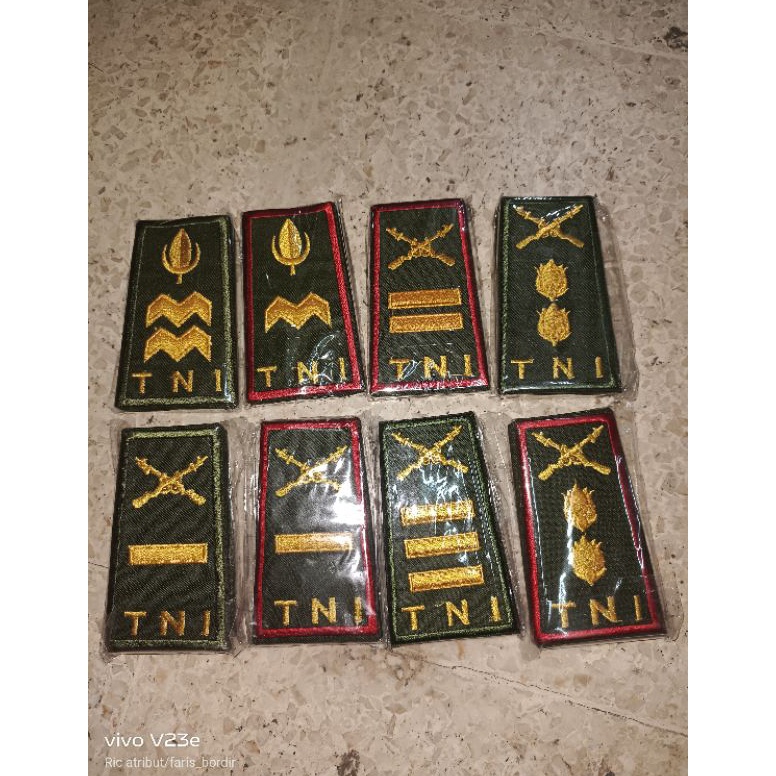 pangkat TNI AD PANGKAT PDH TNI AD PANGKAT HARIAN TNI