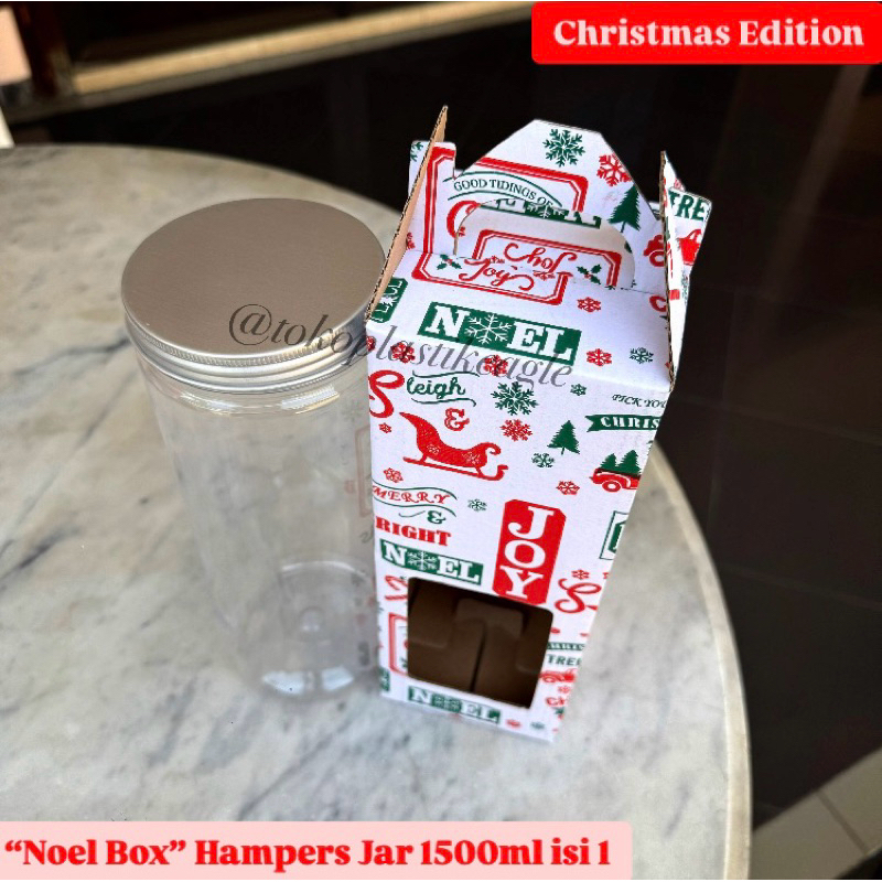 

[CHRISTMAS EDITION] “Noel Box” Hampers Jar 1500ml isi 1