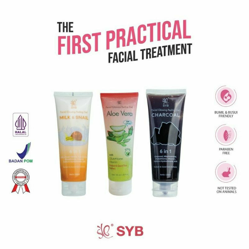 SYB Peeling Gel Perontok Daki Wajah