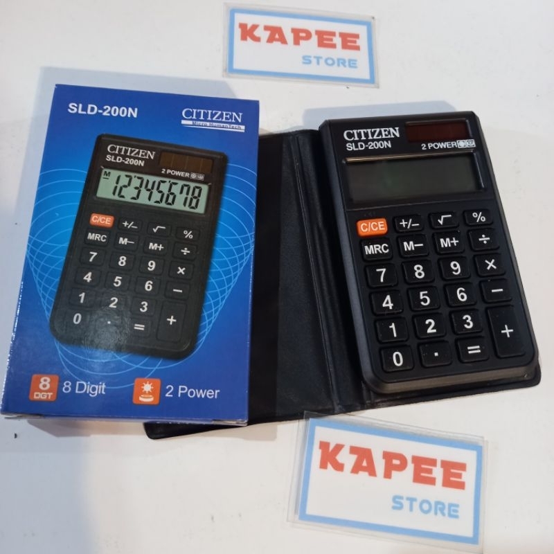 

Kalkulator Citizen SLD - 200N || 8 Digits