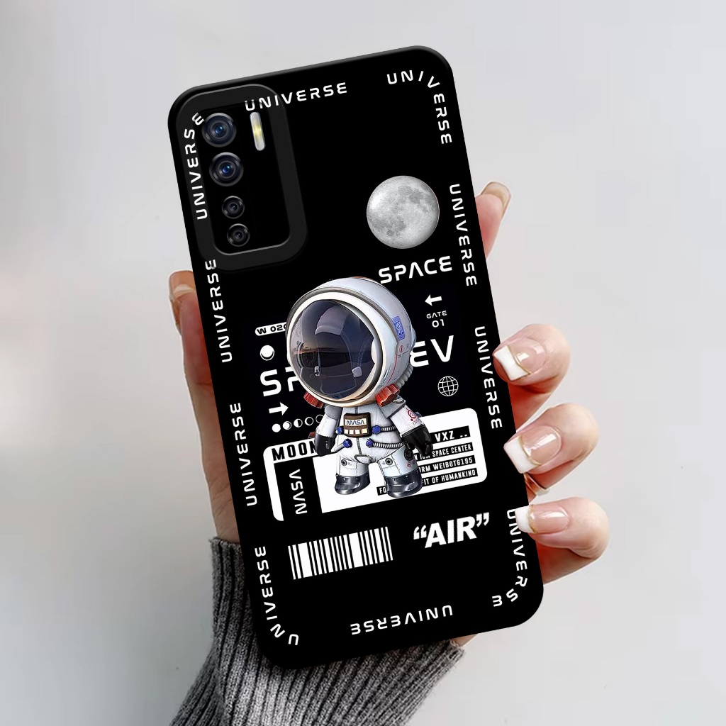 Case Oppo Reno 3 - Softcase Oppo Reno 3 Motif ASTRONOT - Case Pro Camera - Case Hp Oppo Reno 3 - Cas