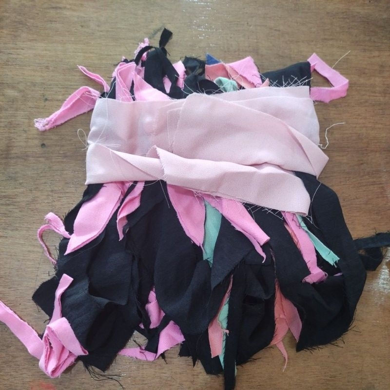 kain majun / kain pecak / kain lap pekerja / kain sisa potongan ( jahitan ) harga per 1kg