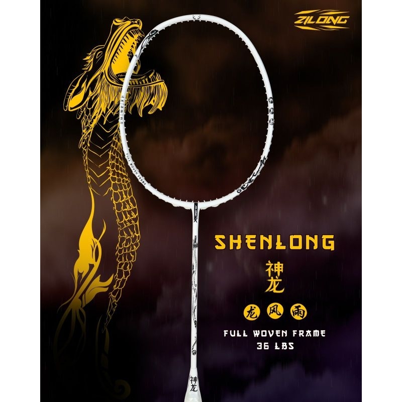 RAKET BADMINTON ZILONG SHENLONG / BLOODLUST / CELESTIAL ORIGINAL