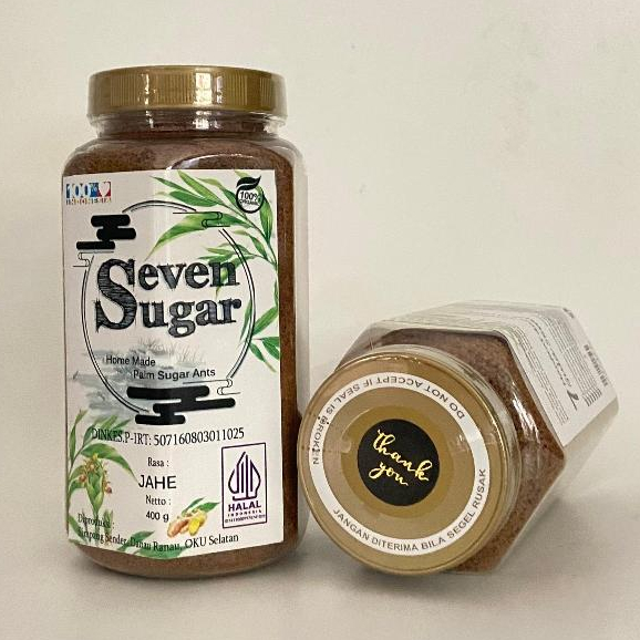 

Palm Seven Sugar Gula Semut 400 Gram Botol