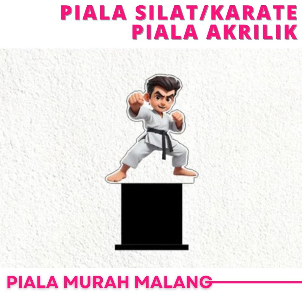 Piala karate piala Bela diri Piala silat Custom