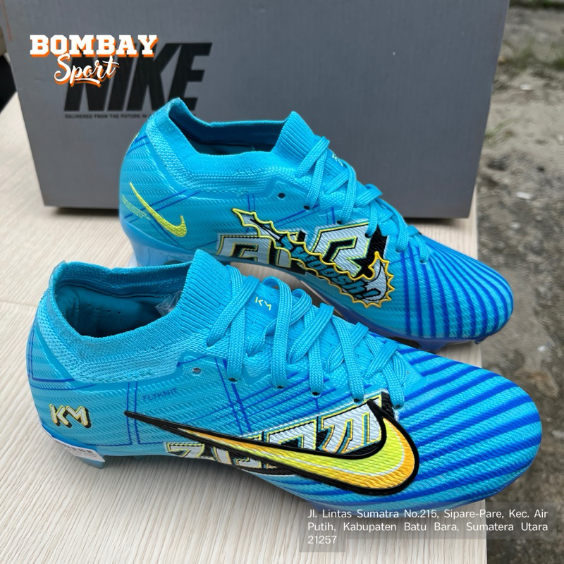 Sepatu Bola Nike Air Zoom Mercurial Superfly 9 Elite KM MBAPEE