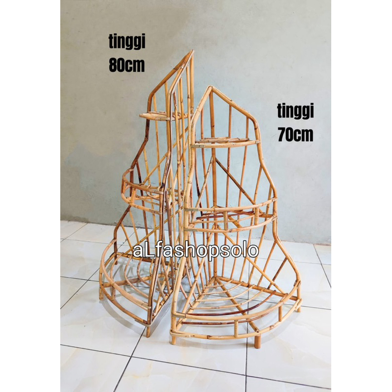 Keranjang Parsel Rotan Keranjang Parcel 3 susun (MAKSIMAL 4pcs per CO)