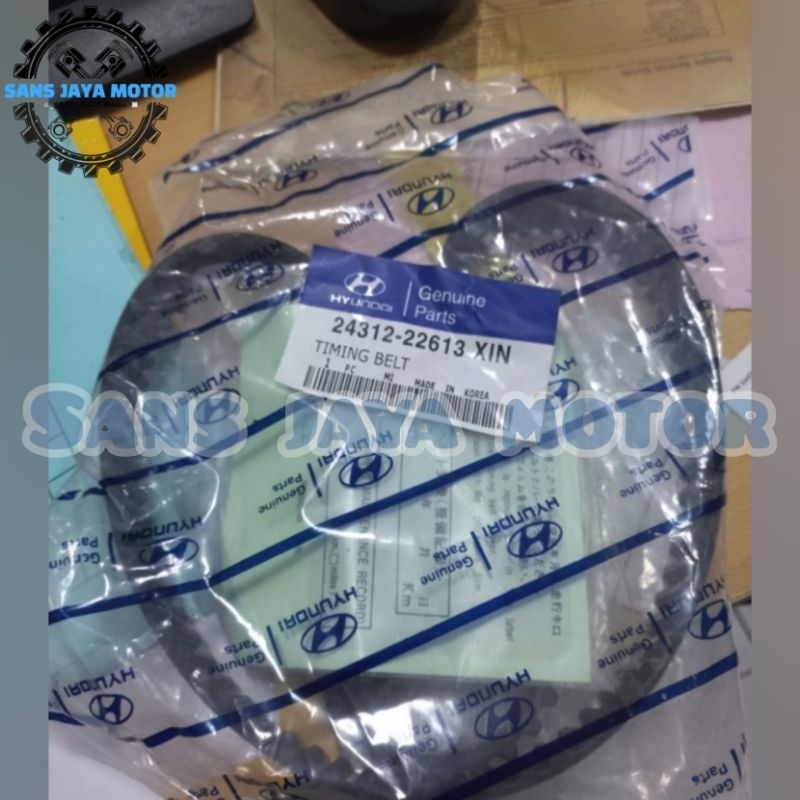 Timing Belt Sabuk Mesin Hyundai Accent Verna Avega Getz Original