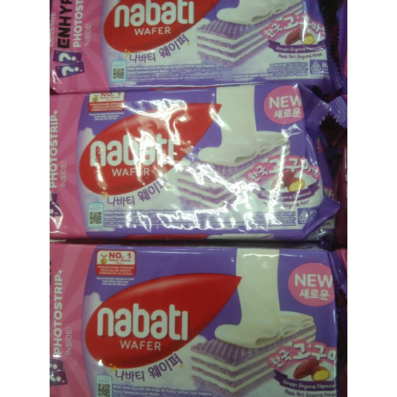 

nabati wafer goguma satu karton isi 24 pcs