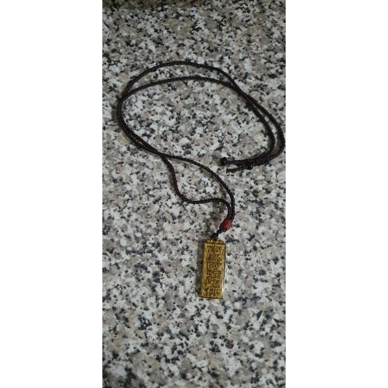 Kalung Mantra Tali Coklat