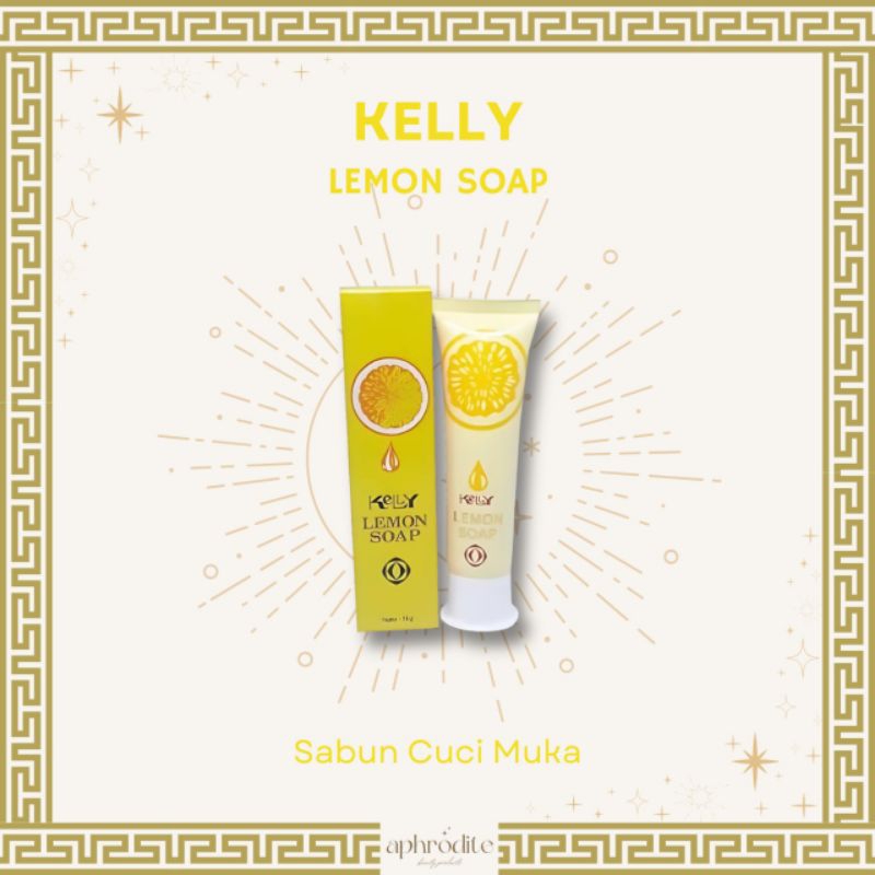 Kelly Lemon Soap  |  Sabun Cuci Muka Kelly