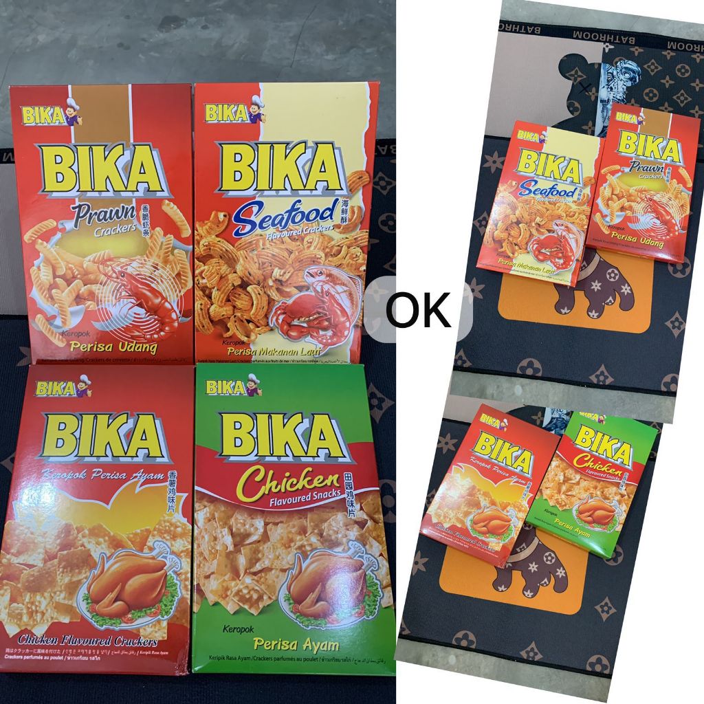 

OK9088 Bika Snack / Cemilan Krupuk Enak Gurih / Snack Import