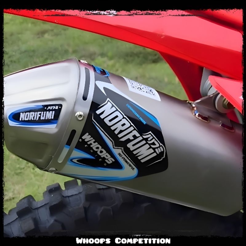 Knalpot Norifumi WHOOPS Competition KLX230 KLX250 CRF250 VIAR CROSS GT200