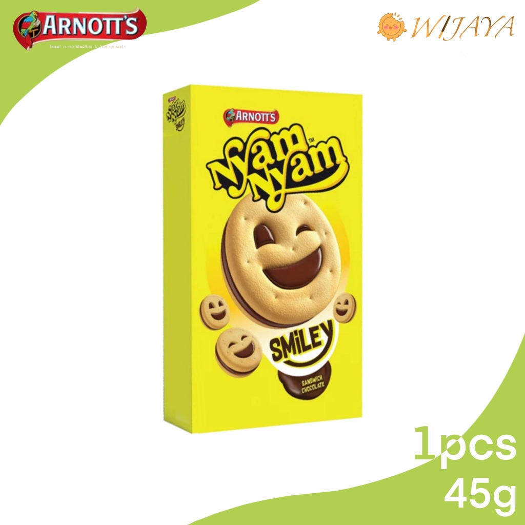 

Nyam Nyam Smiley Sanswich Chocolate - Netto 45gr