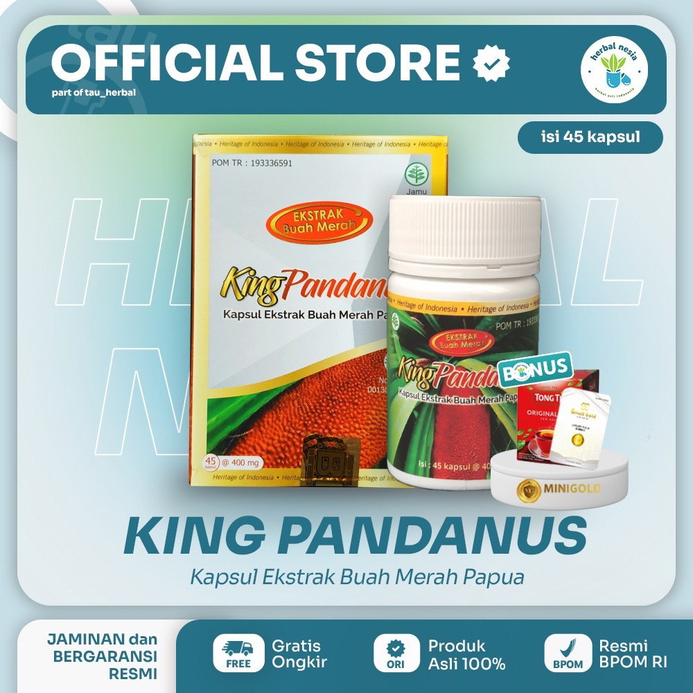 

OBAT HERBAL UNTUK DIABETES DARAH TINGGI KOLESTROL KANKER - KING PANDANUS - KAPSUL BUAH MERAH PAPUA