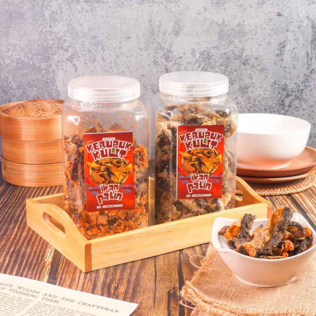 

Gooku 28 Store Kerupuk Kulit Ikan Patin Paket 2 Toples Balado Dan Original