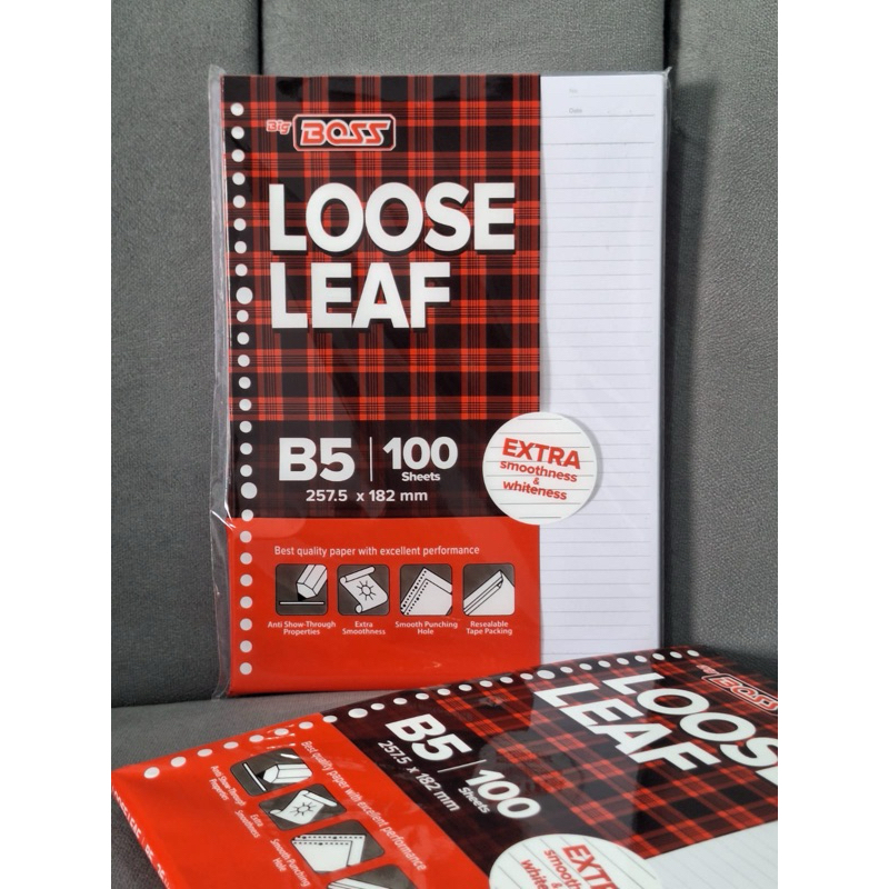 

Kertas Binder B5 BigBoss 100L Termurah