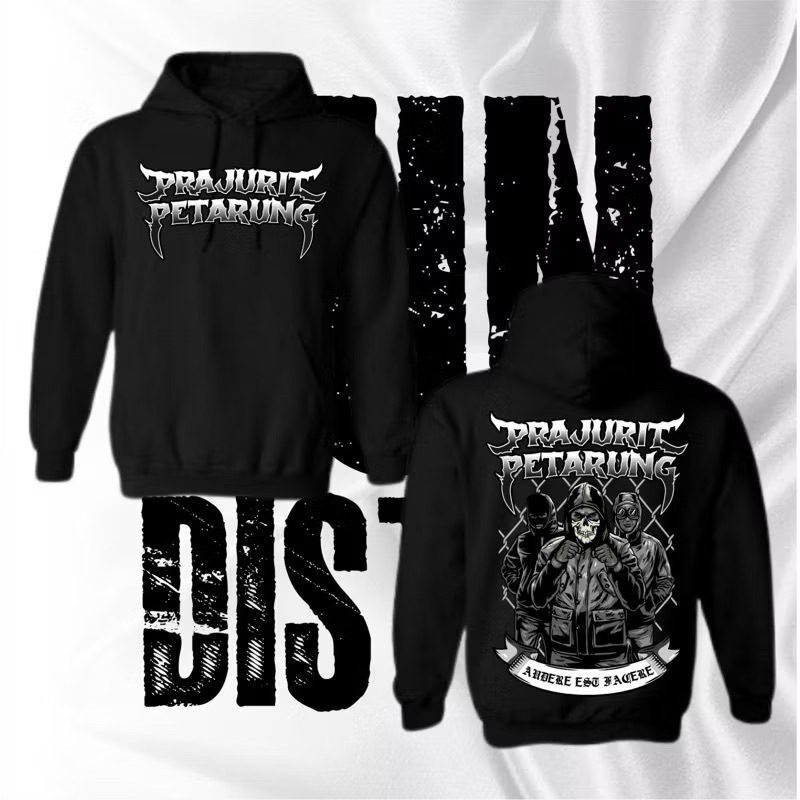 Hoodie // Ts Hoodie // Sweater Prajurit Petarung Hoodie Distro Terbaru