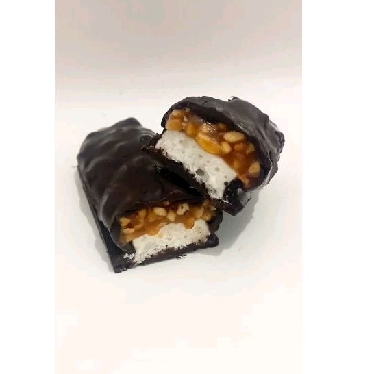 Manje Coklat Bar/Batang isi Nougat Kacang Creamy/krimi, Manis dan Enak