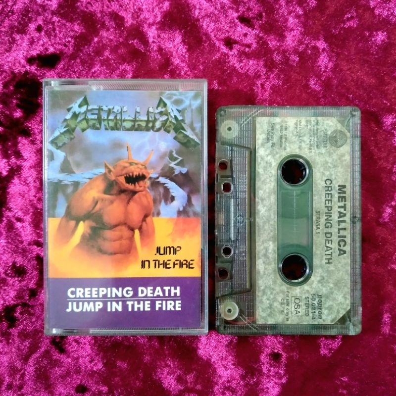 Kaset Metallica - Creeping Death / Jump In The Fire (C.S.F.R. Press)