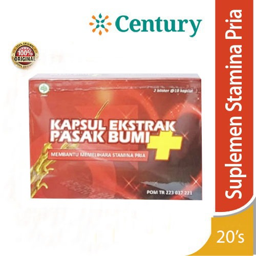 KAPSUL EKSTRAK PASAK BUMI 20`S