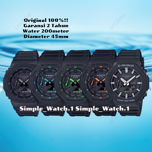 Original 100% Casio G-Shock GA-2100-1A1DR GA-2100-1A2DR GA-2100-1A3DR GA-2100-1A4DR GA-2100-1ADR GA2